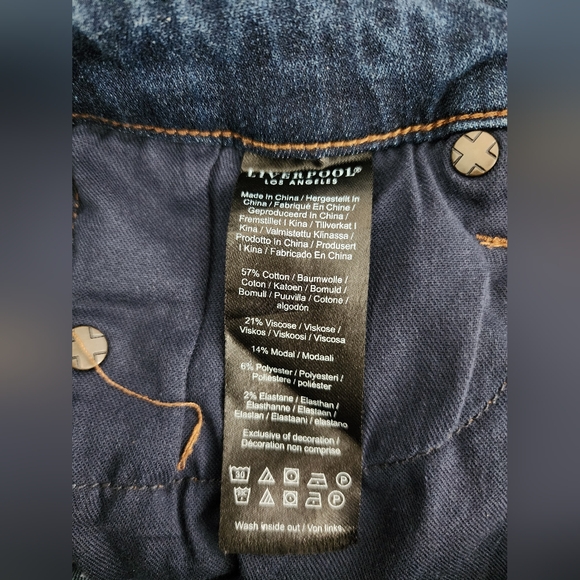 Liverpool Skinny Jeans Women's 8 Blue 29 - Picture 5 of 11
